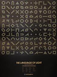 亀倉雄策　ポスター　The Language of Light
