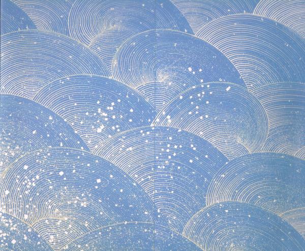 石踊達哉、驟雨、希少画集画、新品額装付、状態良好 石踊達哉展』承天閣美術館 - 京都で定年後生活