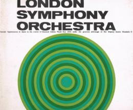 LONDON SYMPHONY ORCHESTRA 　ロンドン交響楽団　創立周年記念世界公演パンフレット