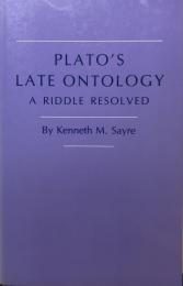 Plato's Late Ontology
