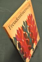 Freudenfeuerwerk　木版画 「花火」 ドイツ語　