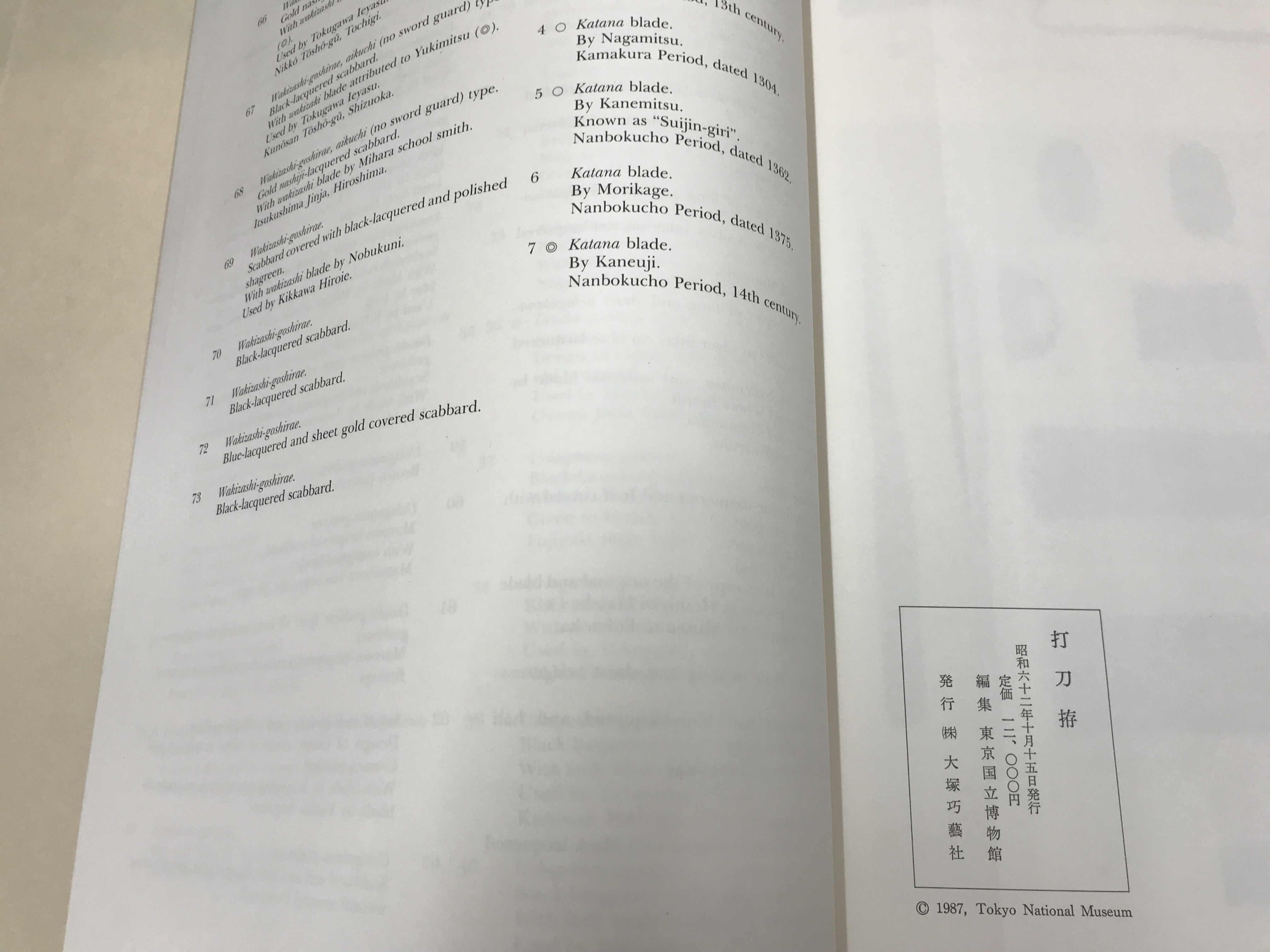 打刀拵 （うちがたなこしらえ） | 東京国立博物館 | 大塚工藝社