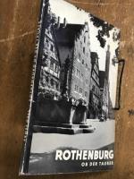 ROTHENBURG OB DER TAUBER . DEUTSCHE LANDE DEUTSCHE KUNST ローテンブルク オプ デア タウバー観光　（ドイツ語）