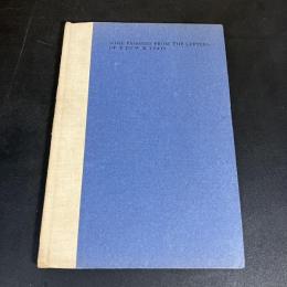 Some passages from the letters of AE to　W.B. Yeats （Ａ.E. からイエーツへの手紙）