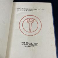 Some passages from the letters of AE to　W.B. Yeats （Ａ.E. からイエーツへの手紙）