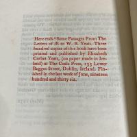 Some passages from the letters of AE to　W.B. Yeats （Ａ.E. からイエーツへの手紙）
