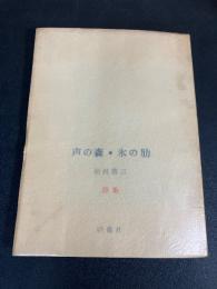 声の森・氷の肋 : 詩集