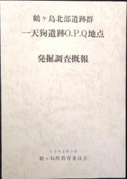 鶴ケ島北部遺跡群一天狗遺跡O.P.Q地点発掘調査概報