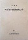 富津市西山横穴群調査報告書