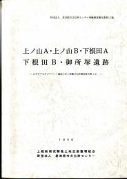 上ノ山A・上ノ山B・下根田A・下根田B・御所塚遺跡 : かずさアカデミアパーク建設に伴う埋蔵文化財調査報告書4
