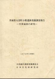 茨城県大洗町小館遺跡発掘調査報告 : 中世城郭の研究