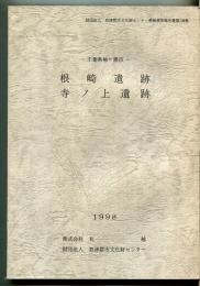 ー千葉県袖ケ浦市ー　根崎遺跡・寺ノ上遺跡