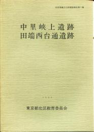 中里峡上遺跡・田端西台通遺跡