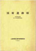 国府遺跡 : 山梨県笛吹市