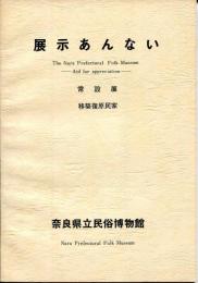 奈良県立民俗博物館　展示案内　常設展　移築復原民家