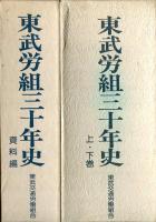 東武労組五十年史・東武労組五十年史資料編 2冊