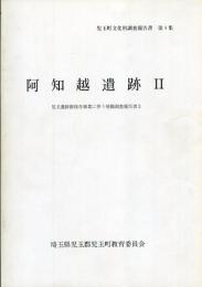 阿知越遺跡 2 児玉町文化財調査報告書　第4集 児玉遺跡群保存事業に伴う発掘調査報告書2