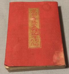 京都名勝案内記 附連合府県