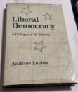 Liberal Democracy: A Critique of Its Theory