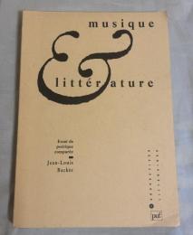 Musique et littérature : essai de poétique comparée