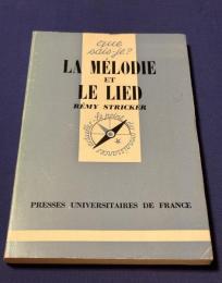 LA MÉLODIE ET LE LIED