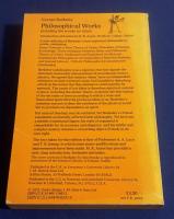 Berkeley Philosophical Works including the works on vision