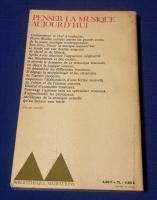 Penser la musique aujourd'hui
