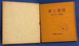 春と雷鳴 : 詩集