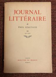 Journal littéraire de Paul Léautaud