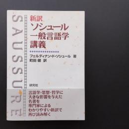 新訳 ソシュール一般言語学講義　☆