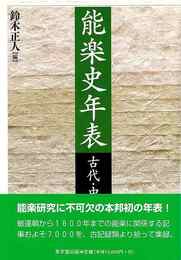 能楽史年表　古代・中世編
