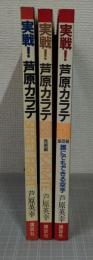 実戦！芦原カラテ　1・STREET FIGHT/2・発展編/3・基礎編　誰にでもできる空手　3冊揃