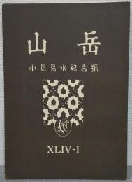 山岳　小島烏水記念号　覆刻版
