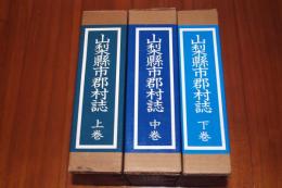 復刻版 山梨県市郡村誌 全3巻揃い　