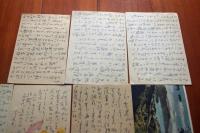 石森延男　二反長半宛て葉書11枚