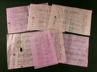 横浜 生糸商5社 商況報告 64枚一括