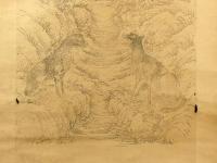 「三峰神社・狼」掛軸