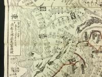 大日本国図・街道図・西国図（両面摺り、古地図・道中記）