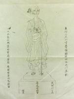 武州川口邑 善光寺別當安置 空也上人像の図