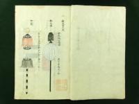 御家閑習 上下巻 2冊揃い（写本）