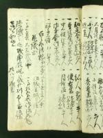 薩州 国持家 文化三寅年十一月御書上 分限帳写