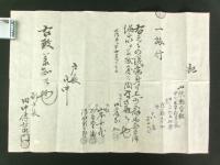 旅行届（山梨県中巨摩郡井ノ口村）