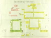 新潟県師範学校 平面図 3舗