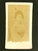 古写真「新橋芸妓 ぽん太」