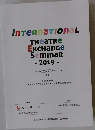 International Theatre Exchange Seminar 2019