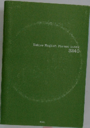 Native English Phrase Index 3240