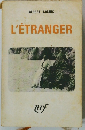 ALBERT CAMUS L'ETRANGER