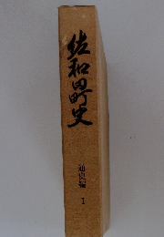 佐和区町史　通史編1