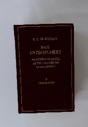 ISIS ENTSCHLEIERT　II THEOLOGIE