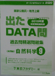 東京アカデミー　国家公務員地方上級　DATA問　自然科学9　